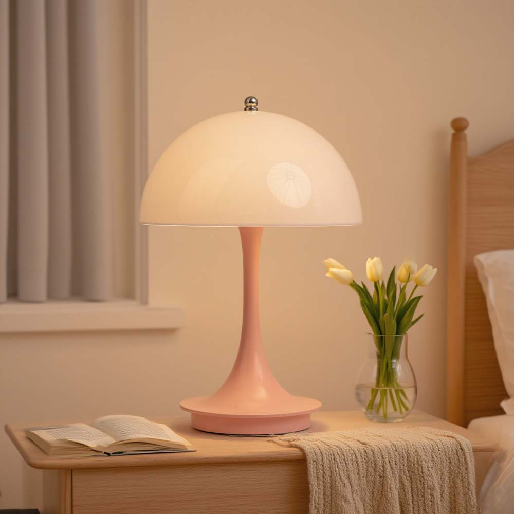 Rechargeable, Portable Night Light with 3 Color Dimming, ABS LED Decoration