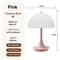 Rechargeable, Portable Night Light with 3 Color Dimming, ABS LED Decoration