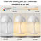 ABS LED Decoration Rechargeable, Portable Night Light with 3 Color Dimming