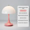 ABS LED Decoration Rechargeable, Portable Night Light with 3 Color Dimming