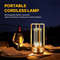 Creative Rechargeable LED Cordless Table Lamp ABS Desk Lamps For Bedside Camping Atmosphere Light 1