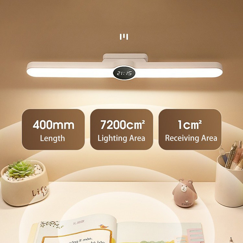 LED Desk Lamp, Eye Protection Learning Lamp with Magnetic Suction, Special Charging Design for College Student Dormitory