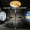 Halloween Skull Projector Lamp, LED Night Light, Rotatable Wall and Ceiling Decor, 3 Scenic Modes, USB Powered for Dark