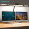 Ultra Bright LED Desk Lamp, with Clamp Mount, 3 Adjustable Heads, Automatic Dimming, Perfect Office Computer Desk Light