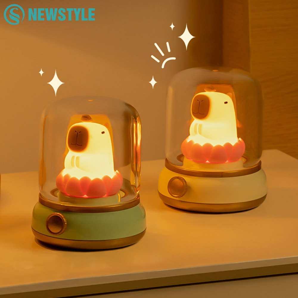 Night Light Flameless Candles With 2 Lighting Modes Dimmable Bedside Lamp For Kid Bedroom 0