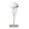 USB Rechargeable LED Night Light RGB Adjustable Color Jellyfish Lamp With Active Tentacles Polished 4