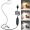 Dimmable LED Reading Light, 360 Flexible Gooseneck, Clip On Desk Lamp, Eye Protection Bedside Table Light