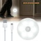 USB Rechargeable Night Light, Motion Sensor LED Lamp for Wardrobe, Kitchen Cabinet, Staircase, Wireless Closet Light