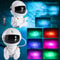 Remote Control Robot Night Light, 360 Rotating Stepless Dimming Projector, Net Red Selfie Atmosphere Lamp