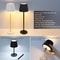 USB Rechargeable LED Table Lamp, Dimmable RGB 3 Color Lighting, Ambient Bedside Night Light, Modern Room Decor