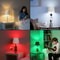 USB Rechargeable LED Table Lamp, Dimmable RGB 3 Color Lighting, Ambient Bedside Night Light, Modern Room Decor