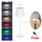 USB Rechargeable LED Table Lamp, Dimmable RGB 3 Color Lighting, Ambient Bedside Night Light, Modern Room Decor