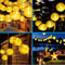 Solar Powered LED Fairy Lights, Waterproof Outdoor Lantern, for Garden, Patio, and Garland Decor