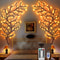 USB Willow Vine Branch Lights, 8 Modes Warm White Light, for Room Wall Kitchen Coffee Shop Christmas Halloween Decor