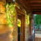 Glowing Artificial Plant Garland, Silk Fake Green Leaf Ivy Vine with LED String Lights, for Wedding and Home Bedroom