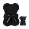 Rose Bear Gift, Artificial Foam Flowers Bear for Valentines Day, Anniversary, Wedding, Birthday, with Gift Box