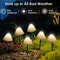 Solar Mushroom Lights, Outdoor Garden Decor, Fairy String Lights for Landscape, Lawn, Camping, and Party