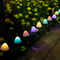 Solar Mushroom Lights, Outdoor Garden Decor, Fairy String Lights for Landscape, Lawn, Camping, and Party