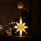 Christmas Sucker Lamp, Battery Powered LED Lights, Holiday Window Decoration for Home Decor, Bell Snowman Star Hanging