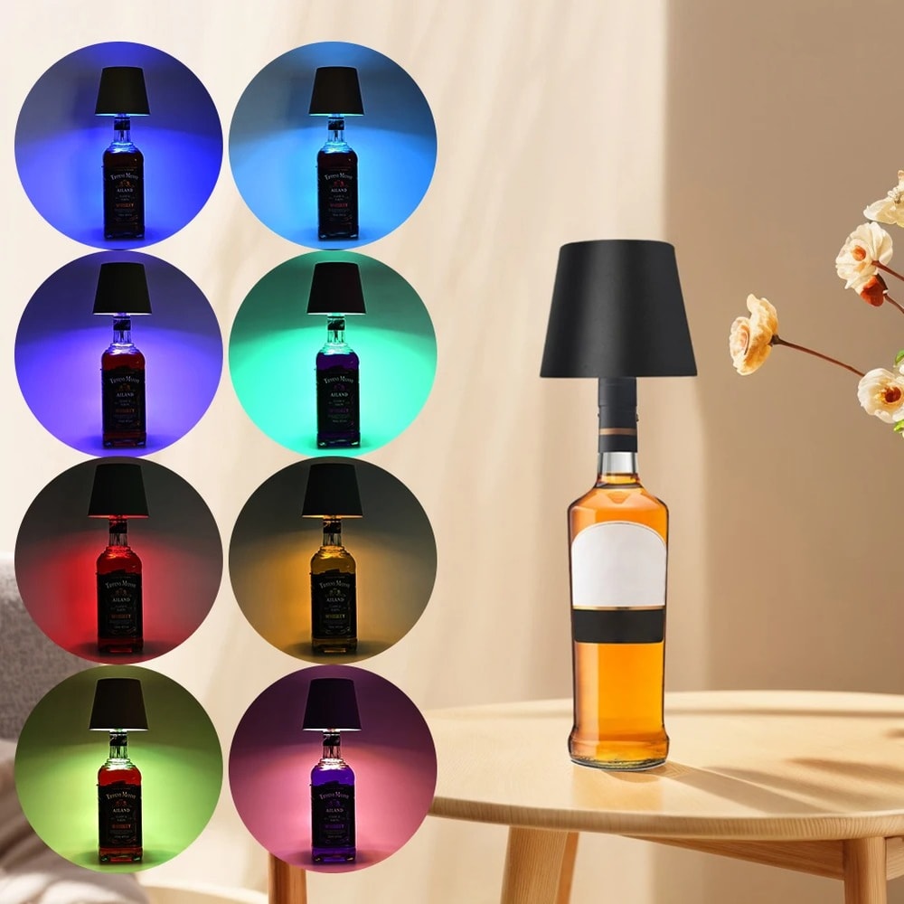 Touch Control Wireless LED Bottle Light, for Outdoor Parties, Restaurants, Bars, and Festivals