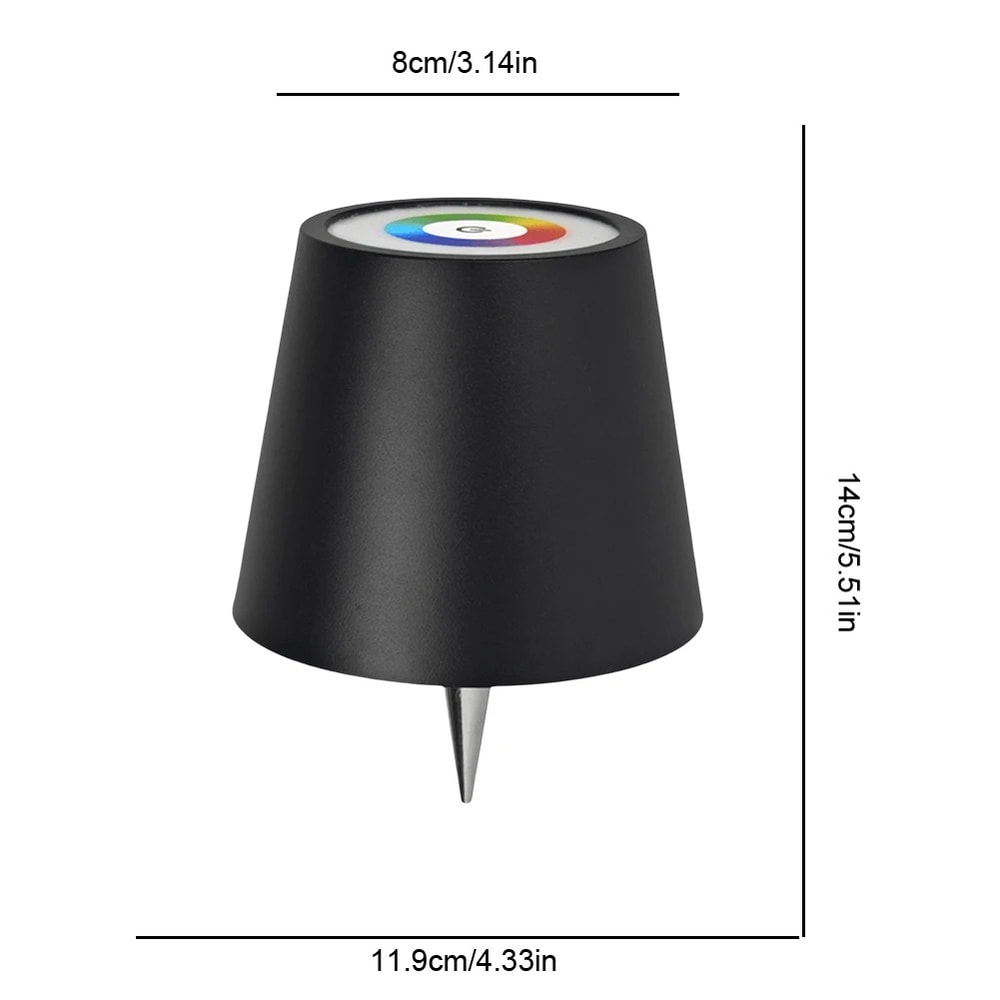 Touch Control Wireless LED Bottle Light, for Outdoor Parties, Restaurants, Bars, and Festivals