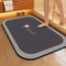 Super Absorbent Diatomite Bath Mat Quick Dry Non Slip Bathroom Floor Mat 10