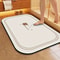 Super Absorbent Diatomite Bath Mat Quick Dry Non Slip Bathroom Floor Mat 9