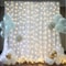 Backdrop Curtains for Photography, Home Decor, Wedding, and Party Decorations with Optional Lights