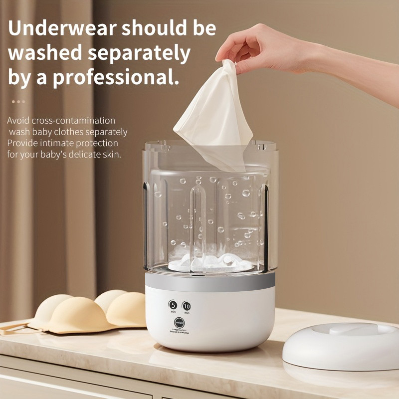 USB Portable Automatic Washing Machine, No Need to Plug In, No Need to Assemble, Essential for Outdoor Camping Use