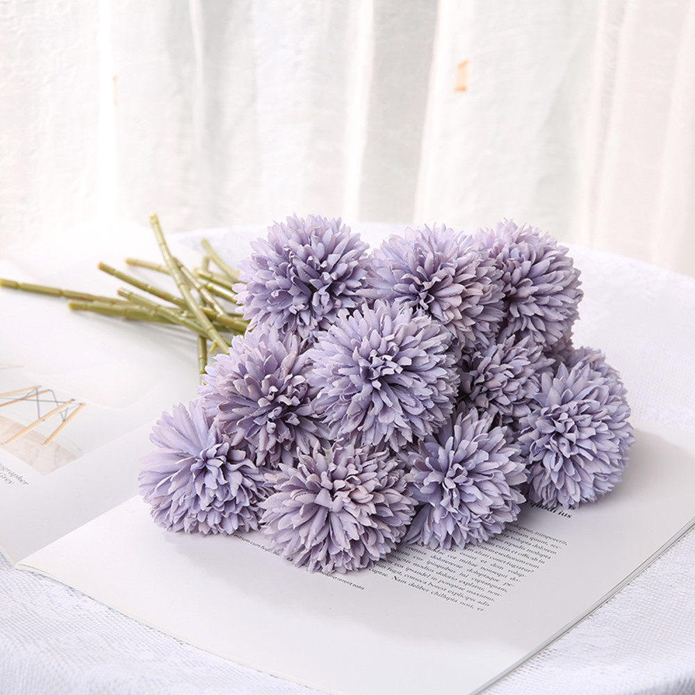 Artificial Flowers Bouquet Home And Wedding Decor Craft Vases Flower Arrangement Bedroom Decoration 22