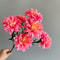 Artificial Dahlia Bouquet, Fake Flowers for Wedding Centerpieces, Party, and Home Desk Decor