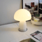 Modern LED Mushroom Light, Tri Colour USB Plug, Corded Ambient Lighting for Bedside, Camping, Dining, Home Decor