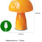 Modern LED Mushroom Light, Tri Colour USB Plug, Corded Ambient Lighting for Bedside, Camping, Dining, Home Decor