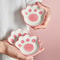 Ceramic Cat Paw Dish Set Cute Cartoon Dessert Plates Soy Sauce And Dip Bowls For Household Kitchen 1