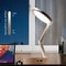 Rechargeable Foldable LED Reading Light, Portable USB Desk Lamp, Energy Saving Book Light for Reading, Clock Fold Design