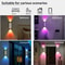 Modern LED Wall Light, with Motion Sensor, Rechargeable RGB Color Changing Night Light, for Stairs, Porch