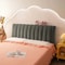 Luxury Quilted Headboard Cover, Soft Thick Velvet, All Inclusive Bedside Protector, High Grade Plush