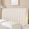 Luxury Velvet Bed Headboard Cover All Inclusive Soft Thick Dust Protector Solid Color Bedside Back 6