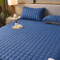 Breathable Quilted Mattress Cover Soft Skin Friendly Anti Mite Anti Bacterial Bed Protector Fitted 1