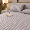 Breathable Quilted Mattress Cover Soft Skin Friendly Anti Mite Anti Bacterial Bed Protector Fitted 2