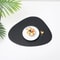 Triangle Leather Place Mats Non Slip Insulation Pads For Kitchen Dining Table Modern Nordic Decor S 7