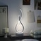 Elegant White Gesture Desktop Lamp, Creative Modern Design, Three-color Lighting for Any Room