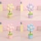 Small Table Lamp, Mini LED Flower Night Light, Cute Desktop Ornament for Kids