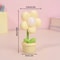 Small Table Lamp, Mini LED Flower Night Light, Cute Desktop Ornament for Kids