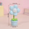 Small Table Lamp, Mini LED Flower Night Light, Cute Desktop Ornament for Kids