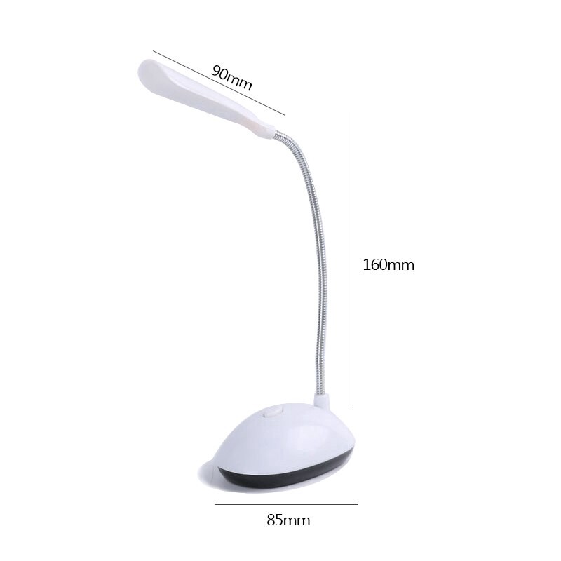 Eye Protection Night Lamp, LED Folding Table Lamp Reading Light, Bedroom Bedside Study Lighting Desk Light