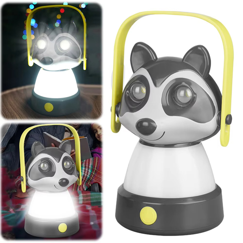 Waterproof Kids LED Camping Lantern Cute Outdoor Lantern With Hanging Light 0