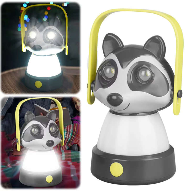 Waterproof Kids LED Camping Lantern Cute Outdoor Lantern With Hanging Light 0