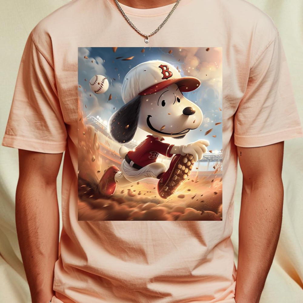 Snoopy Vs Boston Red Sox logo (85)_T-Shirt_File PNG.jpg