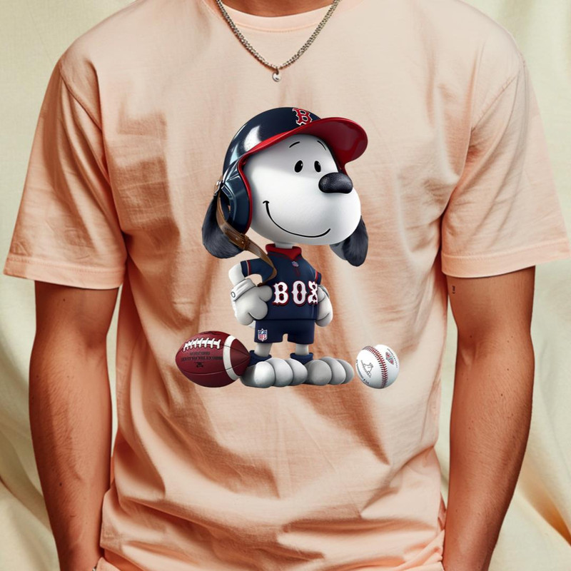 Snoopy Vs Boston Red Sox logo (300)_T-Shirt_File PNG.jpg
